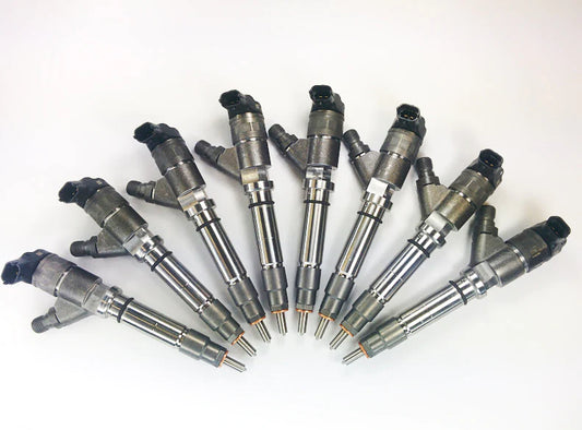 DURAMAX 04.5-05 LLY BRAND NEW INJECTOR SET 20% ,30% & 45% PERCENT OVER DYNOMITE DIESEL
